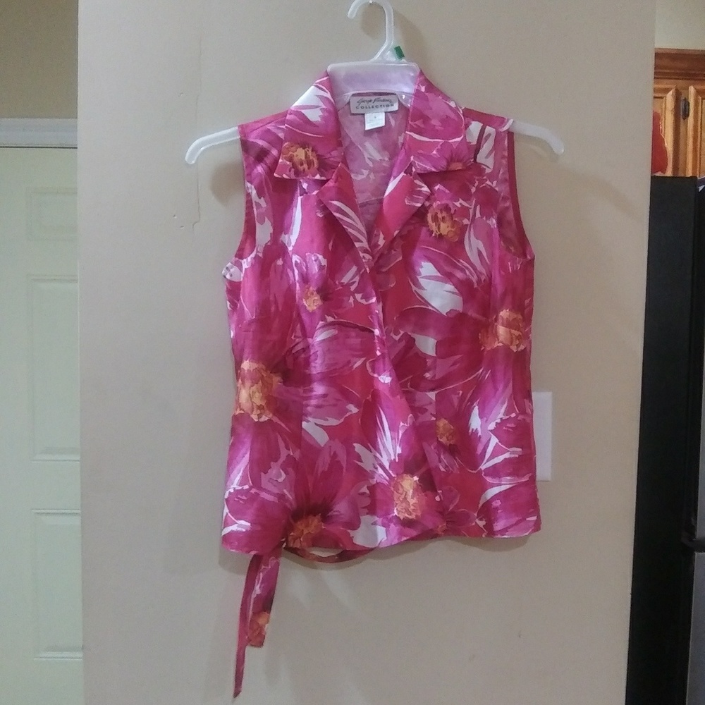 Giorgio Fiorlini Top Wrap Blouse